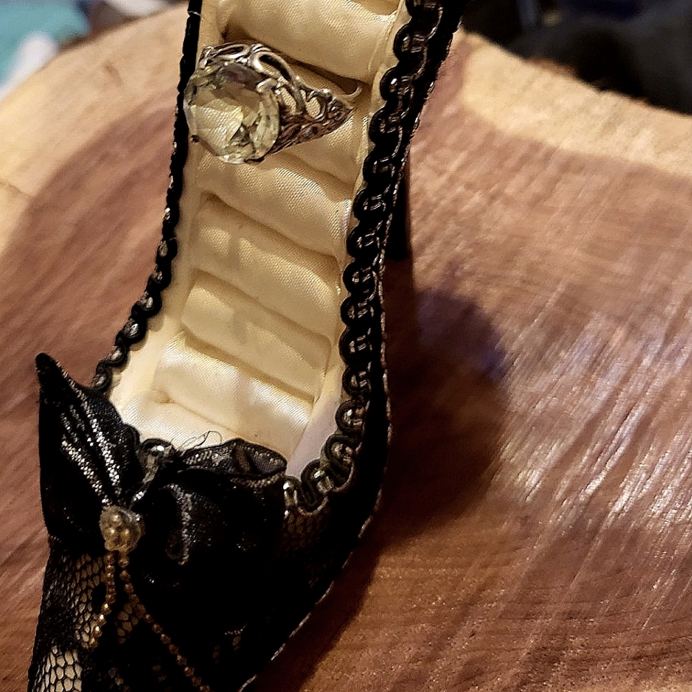 COPY - Size 7 Tanzanite and sterling silver ring